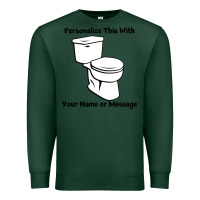 Sports Green toilet Premium Sweatshirt - artisFamous