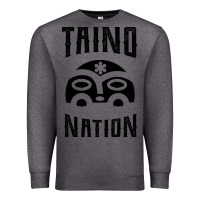 Charcoal Heather Taino Nation Gift Puerto Rico Premium Sweatshirt - artisFamous