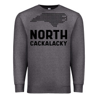 Charcoal Heather North Carolina State North Cackalacky Premium Sweatshirt - artisFamous