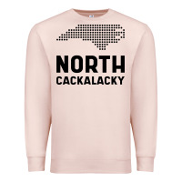 Pale Pink North Carolina State North Cackalacky Premium Sweatshirt - artisFamous