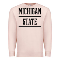 Michigan Mi State Vintage Athletic Style Premium Sweatshirt | Teevron
