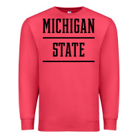 Cardinal Michigan MI State vintage Athletic Style Premium Sweatshirt - artisFamous