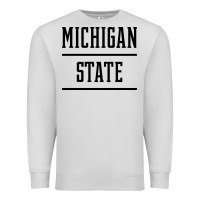 Dove Grey Michigan MI State vintage Athletic Style Premium Sweatshirt - artisFamous