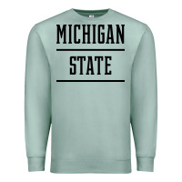 Seafoam Michigan MI State vintage Athletic Style Premium Sweatshirt - artisFamous