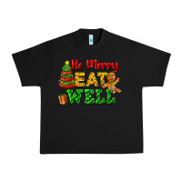 Black be merry eat well Urban Heavy Tee - FaDigitalArtStudio