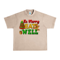 French Oak be merry eat well Urban Heavy Tee - FaDigitalArtStudio