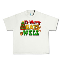 Pistachio be merry eat well Urban Heavy Tee - FaDigitalArtStudio