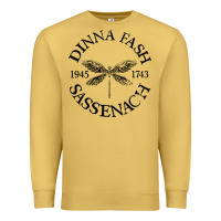 Antique Gold dinna fash sassenach Premium Sweatshirt - artisFamous