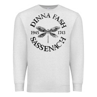 Oatmeal Heather dinna fash sassenach Premium Sweatshirt - artisFamous