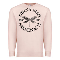 Pale Pink dinna fash sassenach Premium Sweatshirt - artisFamous