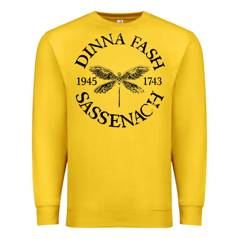 Dinna Fash Sassenach Premium Sweatshirt by artisFamous | Teevron