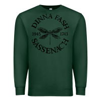 Sports Green dinna fash sassenach Premium Sweatshirt - artisFamous