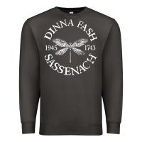 Smoke dinna fash sassenach Premium Sweatshirt - artisFamous