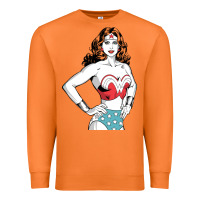Carrot wonder woman Premium Sweatshirt - artisFamous