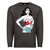 Smoke wonder woman Premium Sweatshirt - artisFamous