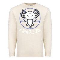 Sandshell i sin a lotl hail satan pentagram Premium Sweatshirt - artisFamous
