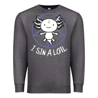 Charcoal Heather i sin a lotl hail satan pentagram Premium Sweatshirt - artisFamous