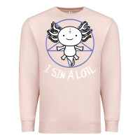 Pale Pink i sin a lotl hail satan pentagram Premium Sweatshirt - artisFamous