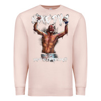 Pale Pink NATE DIAZ Premium Sweatshirt - artisFamous