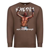 Chestnut NATE DIAZ Premium Sweatshirt - artisFamous