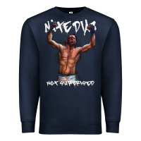 Navy NATE DIAZ Premium Sweatshirt - artisFamous