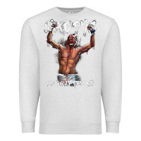 Oatmeal Heather NATE DIAZ Premium Sweatshirt - artisFamous