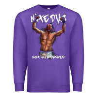 Purple NATE DIAZ Premium Sweatshirt - artisFamous