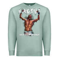 Seafoam NATE DIAZ Premium Sweatshirt - artisFamous