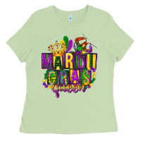 Matcha mardi gras queen Ladies Tee - FaDigitalArtStudio