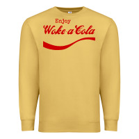 Antique Gold enjoy woke a cola Premium Sweatshirt - artisFamous