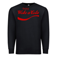 Black enjoy woke a cola Premium Sweatshirt - artisFamous