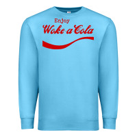 Ocean Blue enjoy woke a cola Premium Sweatshirt - artisFamous