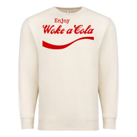 Sandshell enjoy woke a cola Premium Sweatshirt - artisFamous