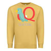 Antique Gold Cute Quetzal Kid's Premium Sweatshirt - artisFamous
