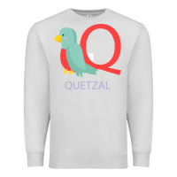 Dove Grey Cute Quetzal Kid's Premium Sweatshirt - artisFamous