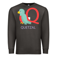 Smoke Cute Quetzal Kid's Premium Sweatshirt - artisFamous