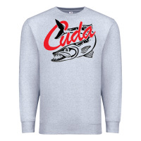 Heather Grey bara cuda Premium Sweatshirt - artisFamous