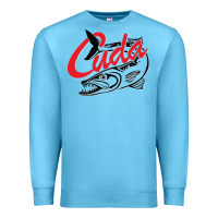 Ocean Blue bara cuda Premium Sweatshirt - artisFamous