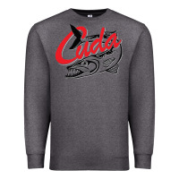 Charcoal Heather bara cuda Premium Sweatshirt - artisFamous