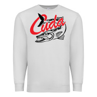 Dove Grey bara cuda Premium Sweatshirt - artisFamous