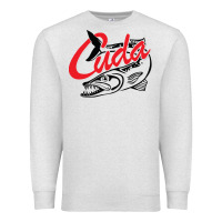 Oatmeal Heather bara cuda Premium Sweatshirt - artisFamous