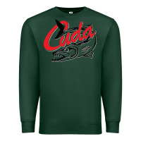 Sports Green bara cuda Premium Sweatshirt - artisFamous