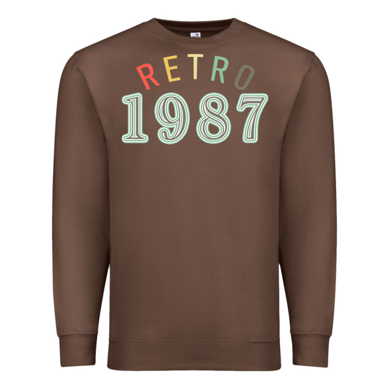 Retro 1987 Premium Sweatshirt by artisFamous | Teevron