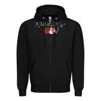 Black Christmas let it snow Zipper Hoodie - JahusDesignShop