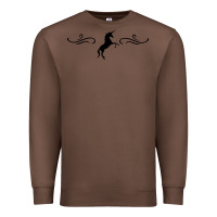 Chestnut unicorn Premium Sweatshirt - artisFamous