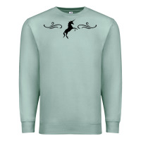 Seafoam unicorn Premium Sweatshirt - artisFamous