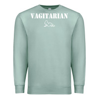 Seafoam vagitarian Premium Sweatshirt - artisFamous