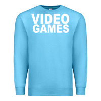 Ocean Blue video games Premium Sweatshirt - artisFamous