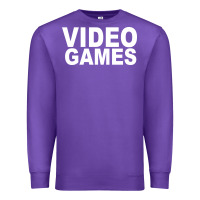 Purple video games Premium Sweatshirt - artisFamous