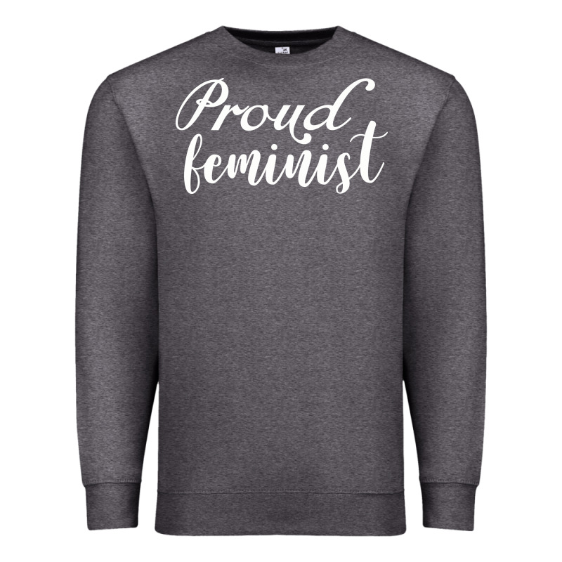 Proud Feminist Premium Sweatshirt by artisFamous | Teevron